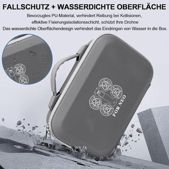 Geantă de transport Gri pentru DJI Neo & Controler RC-N3 29x9x20cm