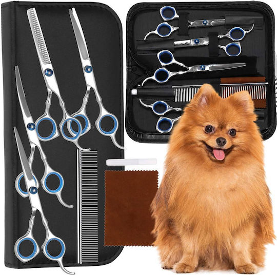 Pet Care Set 4 Grooming Scissors Accessories