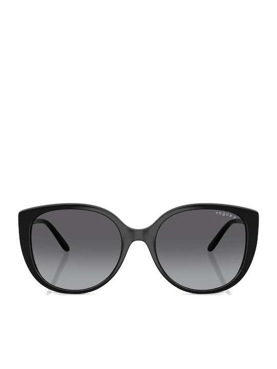 Vogue Ochelari De Soare Pentru Femei Cu Ramă Neagră Din Plastic Și Lentile Polarized Gri VO5623S W44/T3