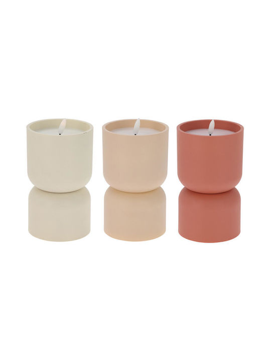 Koopman Dekorative Lampe Wachs-Politur Ecru