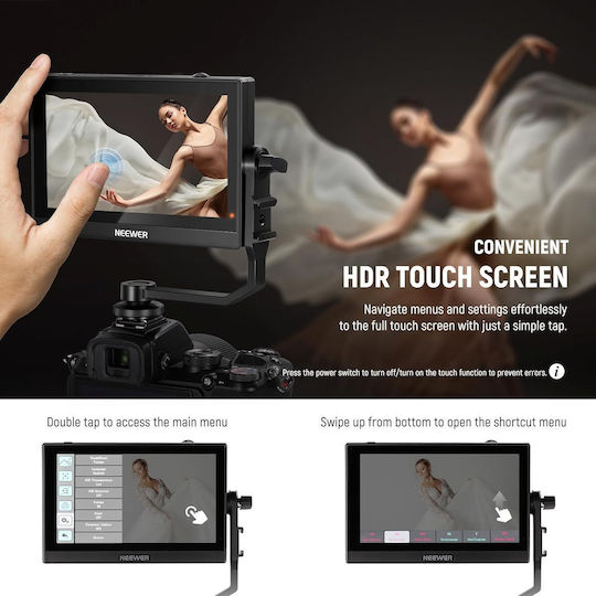 Field Monitor B0CGT95GN6 5.5" Touchscreen IPS Full HD
