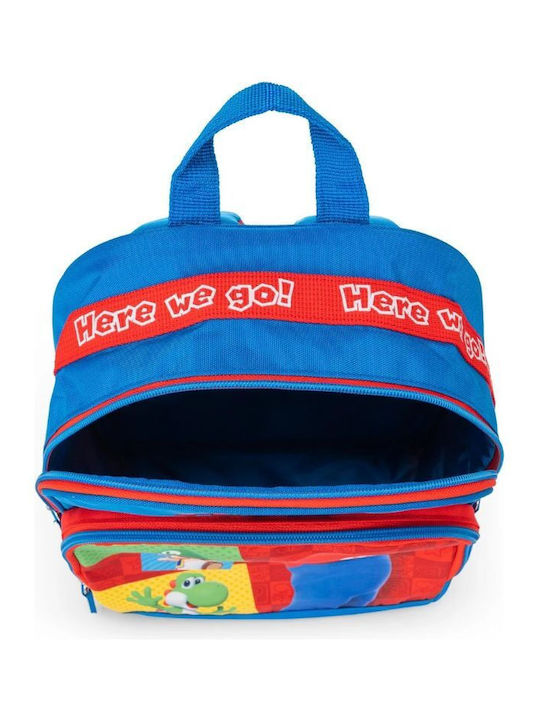 Kindergarten Rucksack Super Mario Rote Blaue