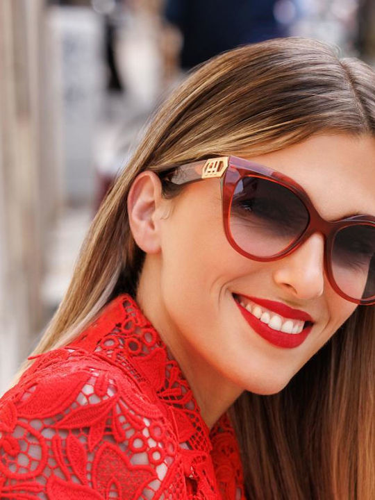 Ana Hickmann Ochelari de soare Κόκκινα cu Cadru Ana Hickmann Ochelari de soare Κόκκινα cu Cadru