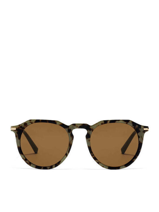 Hawkers Warwick Crosswalk Unisex Sunglasses Havana Green Olive HKRS4004