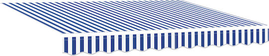 vidaXL Awning fabric Blue 2x3m