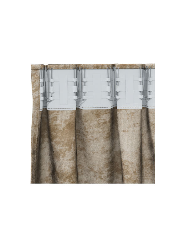 vidaXL Set Curtains for Window with Pencil Pleat Ecru 140x260cm