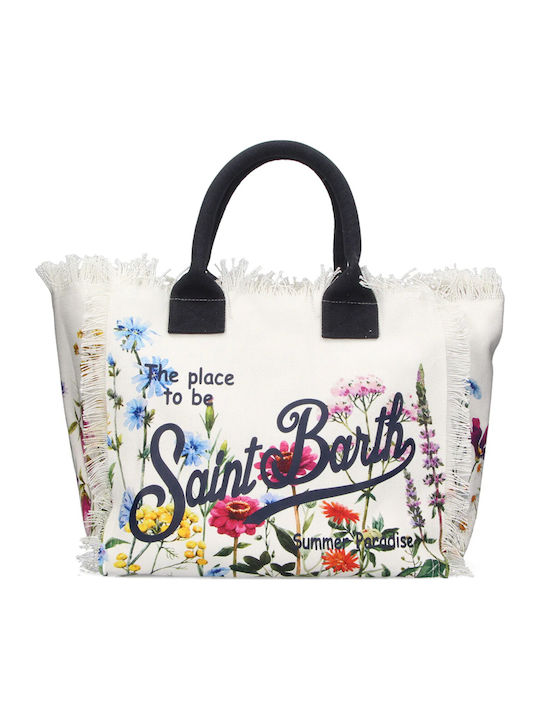 MC2 Beach Bag Floral White