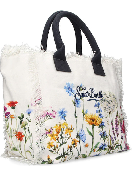 MC2 Beach Bag Floral White