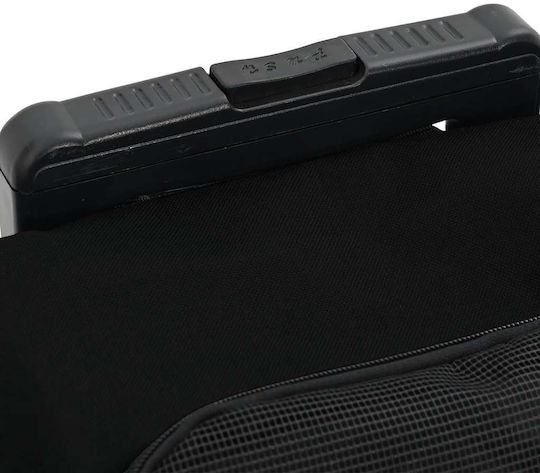vidaXL Kinderwagen für Hunde / Katzen bis 20kg Schwarz L57xB48xH32cm.