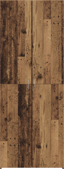 Bibliotecă Lemn Vechi 70x42.5x185 cm