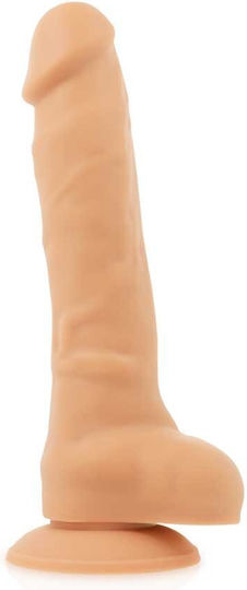 Cock Miller Cock Miller Silicone Density Articulable Cocksil Ρεαλιστικό Dildo με Όρχεις και Βεντούζα Flesh 18cm