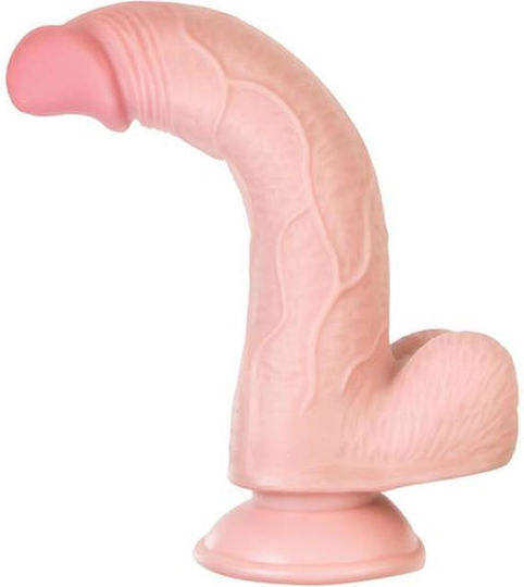 ToyFa Ρεαλιστικό Dildo με Όρχεις και Βεντούζα Flesh