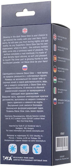 ToyFa Ρεαλιστικό Dildo με Όρχεις Μπλε