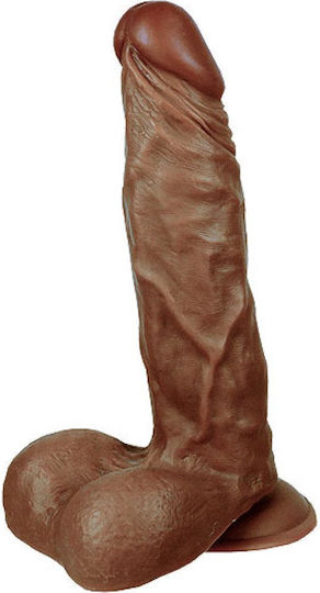 Nanma Marcelo Everaldo Ρεαλιστικό Dildo με Όρχεις και Βεντούζα Flesh 20.3cm