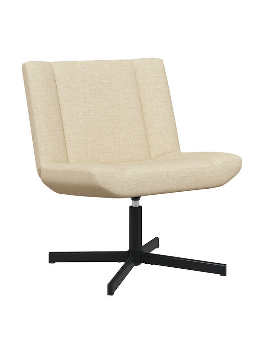 Stuhl in Beige Farbe 63x75x76cm 1Stück
