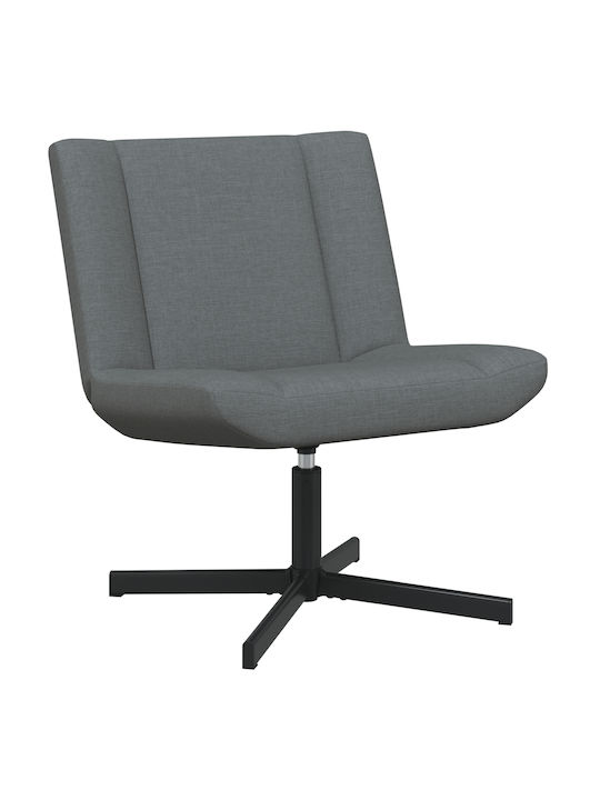 Rotativă Scaun Vizitator în Culoare Gri 63x75x76cm 1buc Rotativă Scaun Vizitator în Culoare Gri 63x75x76cm 1buc