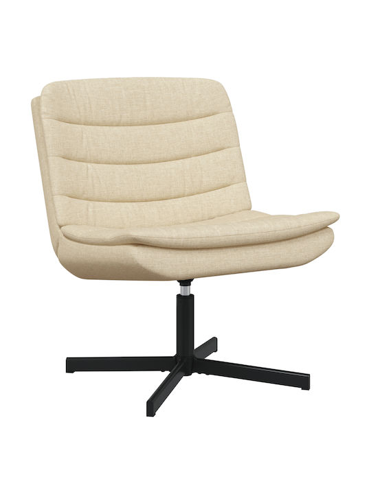 Stuhl in Beige Farbe 63x75x76cm 1Stück