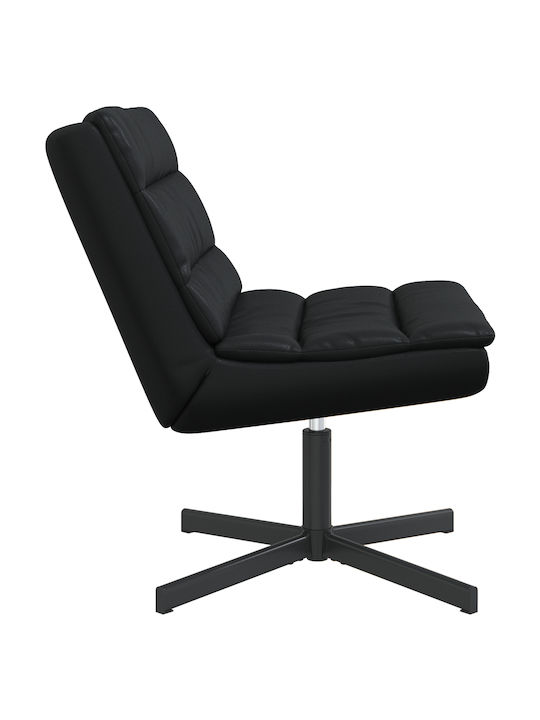 Stuhl in Schwarz Farbe 63x75x76cm 1Stück