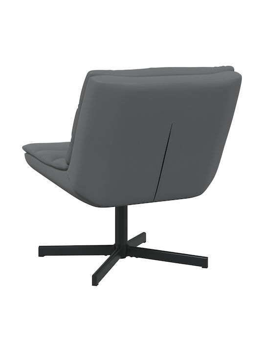 Въртяща се Стол Гост в Сив Цвят 63x75x76см 1бр
