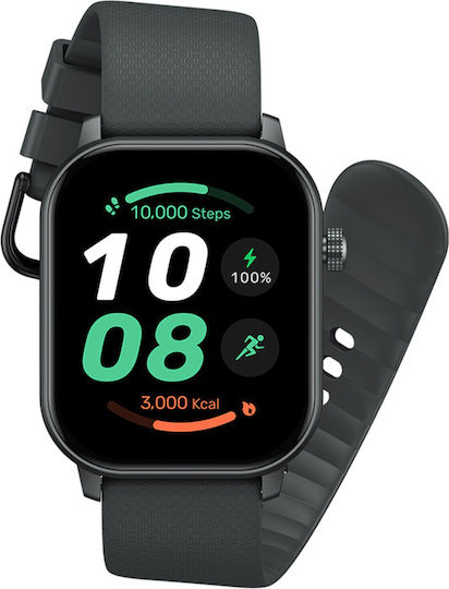 Zeblaze GTS 3 GPS 49mm Smartwatch with Heart Rate Monitor (Space Gray)