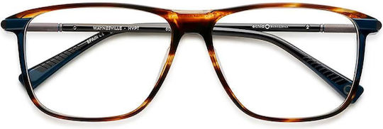Etnia Barcelona Waynesville Eyeglass Frame Brown WAYNESVILLE-HVPT-60