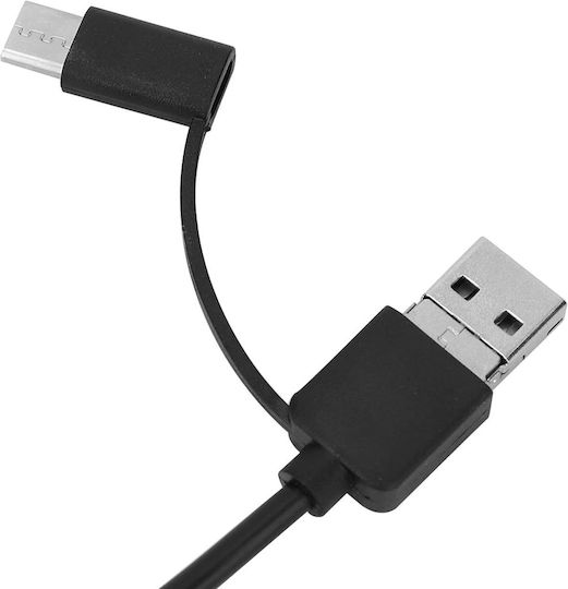Industrielle Endoskopkamera 3,9 Mm Inspektionskamera Hd 1280 X 720 3,5 M Semi-flexibles Usb Kabel 6 LEDs Einstellbare Helligkeit 70-Grad Weitwinkel Ip67 Wasserdicht Kompatibel mit Android Pc