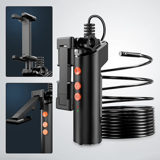 Wifi Endoscope Video Dual Front Side Camera Inspection Camera 1080p Hd Led Lights Ip68 Waterproof Android Smartphone Iphone