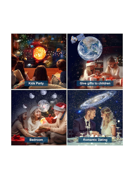 Led Παιδικό Φωτιστικό Projector