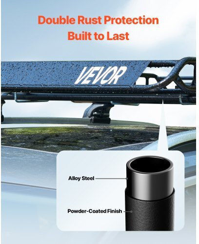 Vevor Steel Car Roof Rack 129.54x91.44cm