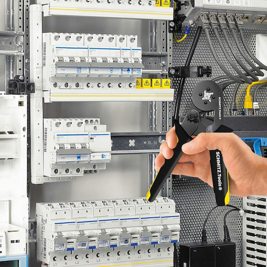 Professional Connector Pin Crimping Tool Set for 1,800 Conductor Terminal Pieces 0.5-10 mm