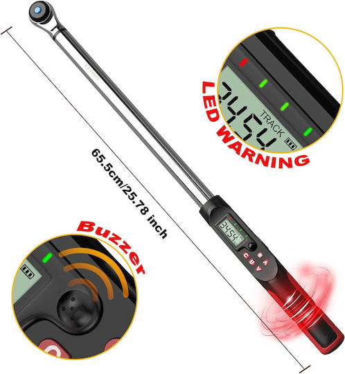 Cheie dinamometrică Cuplu 17-340 Nm