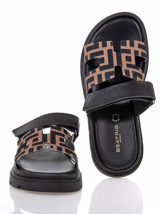 Γυναικεία Σανδάλια Flatforms Καφέ