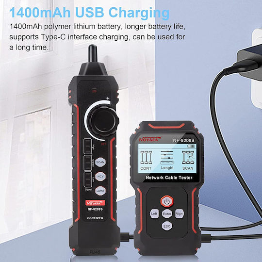 B0BKSXJZ2T Network Cable Tester Jack Digital
