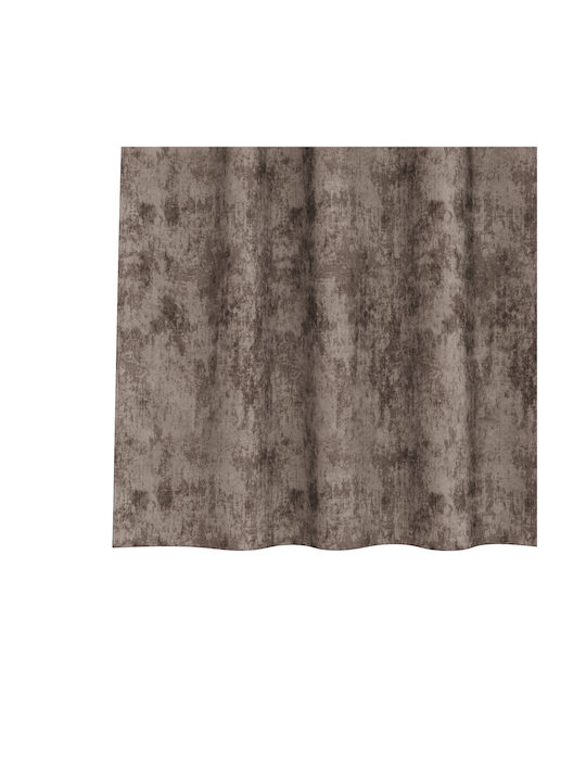 vidaXL vidaXL Window Curtain Set with Tab Top Brown 140x225cm