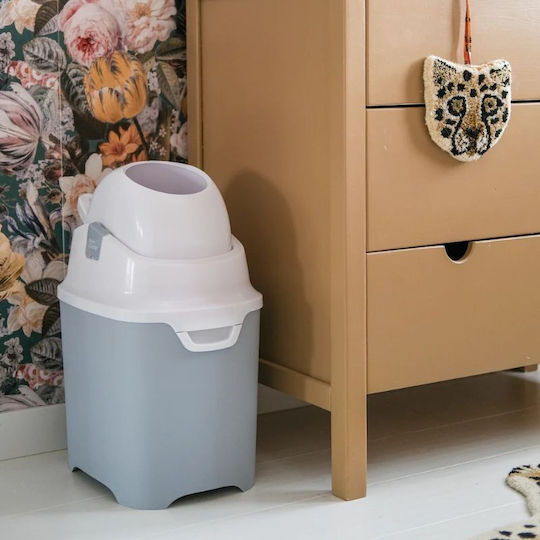 Diaper Champ One Diaper Waste Bin Silver