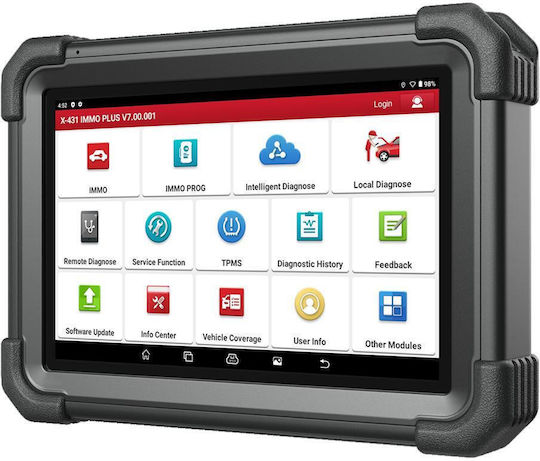 Launch Диагностичен инструмент за автомобили OBD 2 с Bluetooth Съвместим с Android