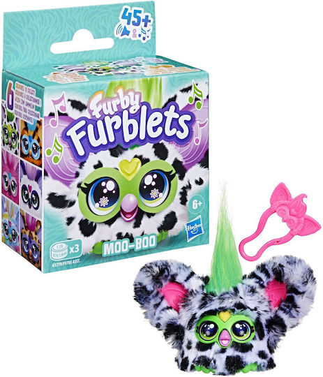 Hasbro Jucărie De Plus Furby Furblet Cu Sunet Moo-boo Pentru 6+ Ani 9.5 Cm