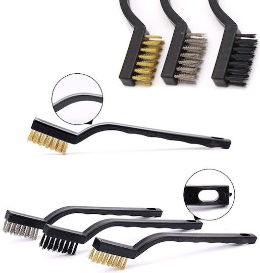 Perii de Curățare pentru Materiale plastice pentru interior - Tabloul de bord Auto 12buc