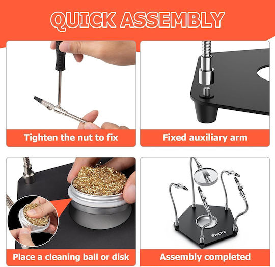 Soldering Support Magnifying Glass Power Tool Stand Lötkolben
