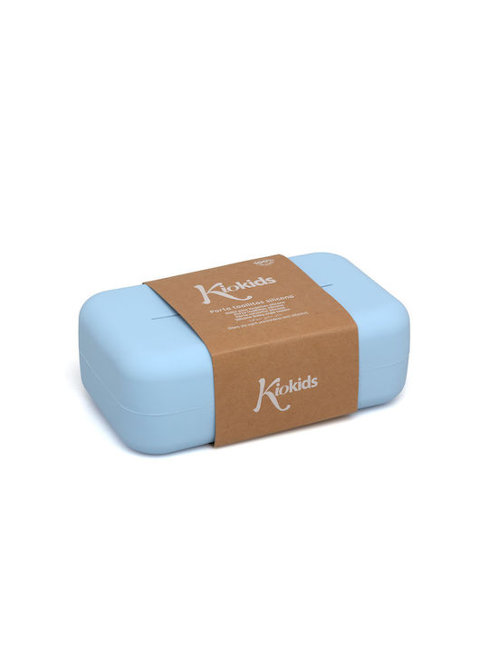 Kiokids Silicone Case for Baby Wipes Petit Moments Light Blue 5826