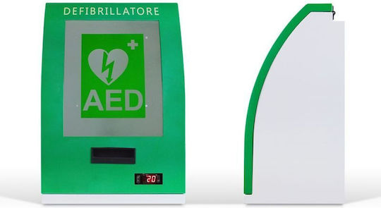 Metal Defibrillator Cabinet M8 Outdoor Alarm