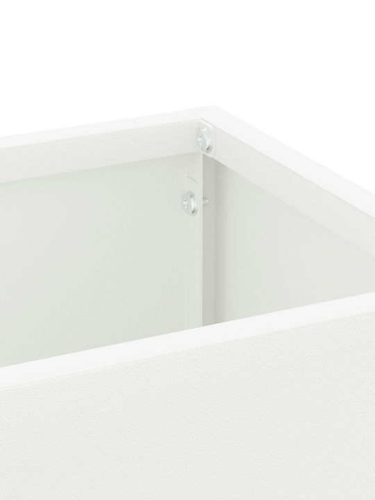 vidaXL Metallic White Umbrella Rack 15.5x15.5x49cm (Various Colors)