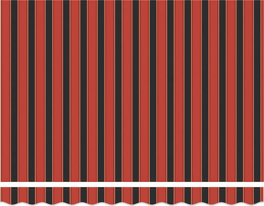 vidaXL Awning fabric Multicolour 2x3m