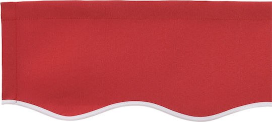 vidaXL Awning fabric Red 2.5x3.5m