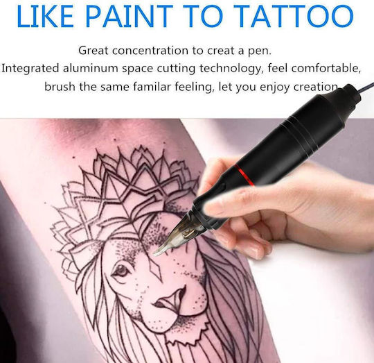 Mașină de Tattoo Rotary Profesională Tip Pix Ergonomic Viteză Ridicată