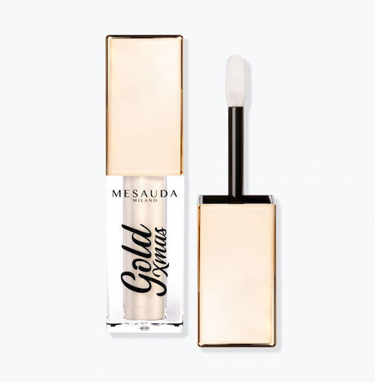 Mesauda Milano Gold Xmas Eyeshadow Σκιά Ματιών σε Υγρή Μορφή με Χρυσό Χρώμα 5ml