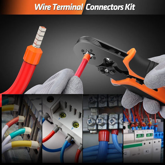 Connector Crimping Pliers Cross-Section Range 0.25 - 10mm²
