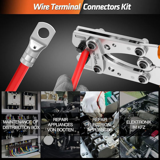 Crimping Pliers Cross-Section Range 6 - 50mm²