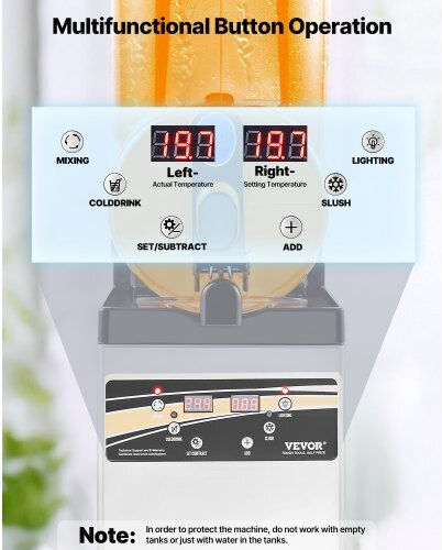 Vevor Επαγγελματική Μηχανή Παγωτού CGXXRJX115LDWAYUYV2