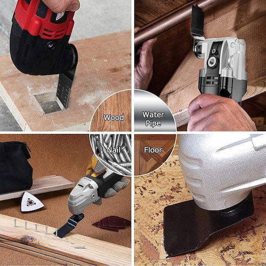 Multifunktionswerkzeug-Verbrauchsmaterialien Schleif- und Schneidaufsätze für Metall Holz Kunststoff 105-teilige Zubehörsatz Multifunktionswerkzeuge Fein Multimaster Bosch Makita Dewalt